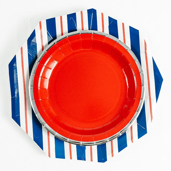 Step 1: Patriotic Plates Set (8 pack)